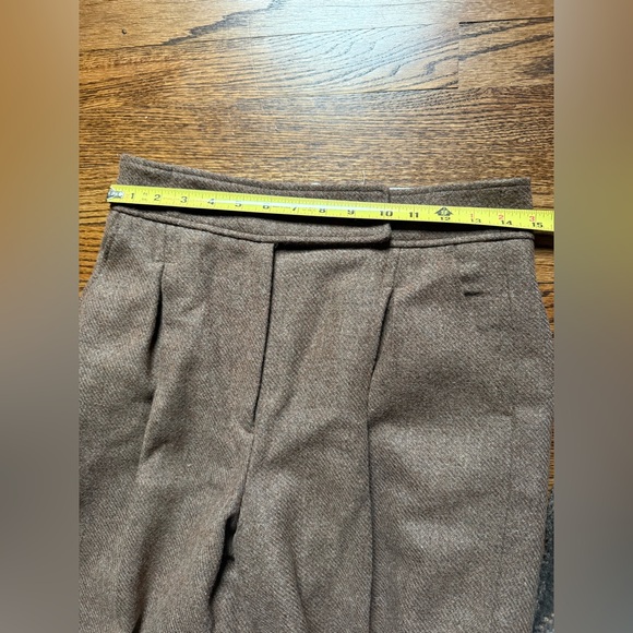Sezane Auguste Trousers Taupe - Size 6 - Picture 9 of 9